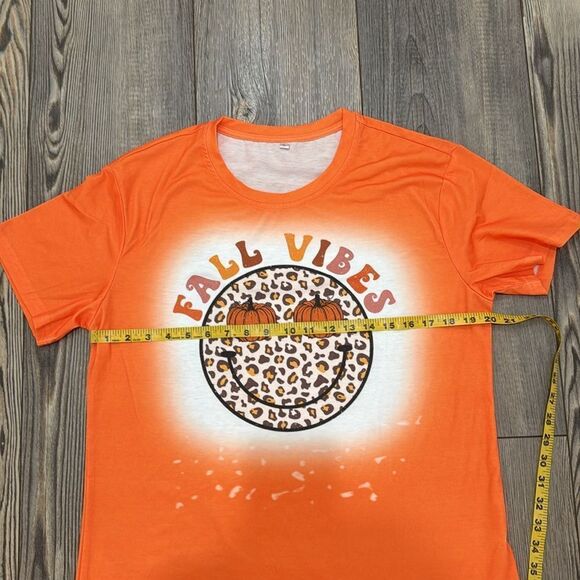 Orange Fall Vibes boutique shirt - Picture 5 of 5